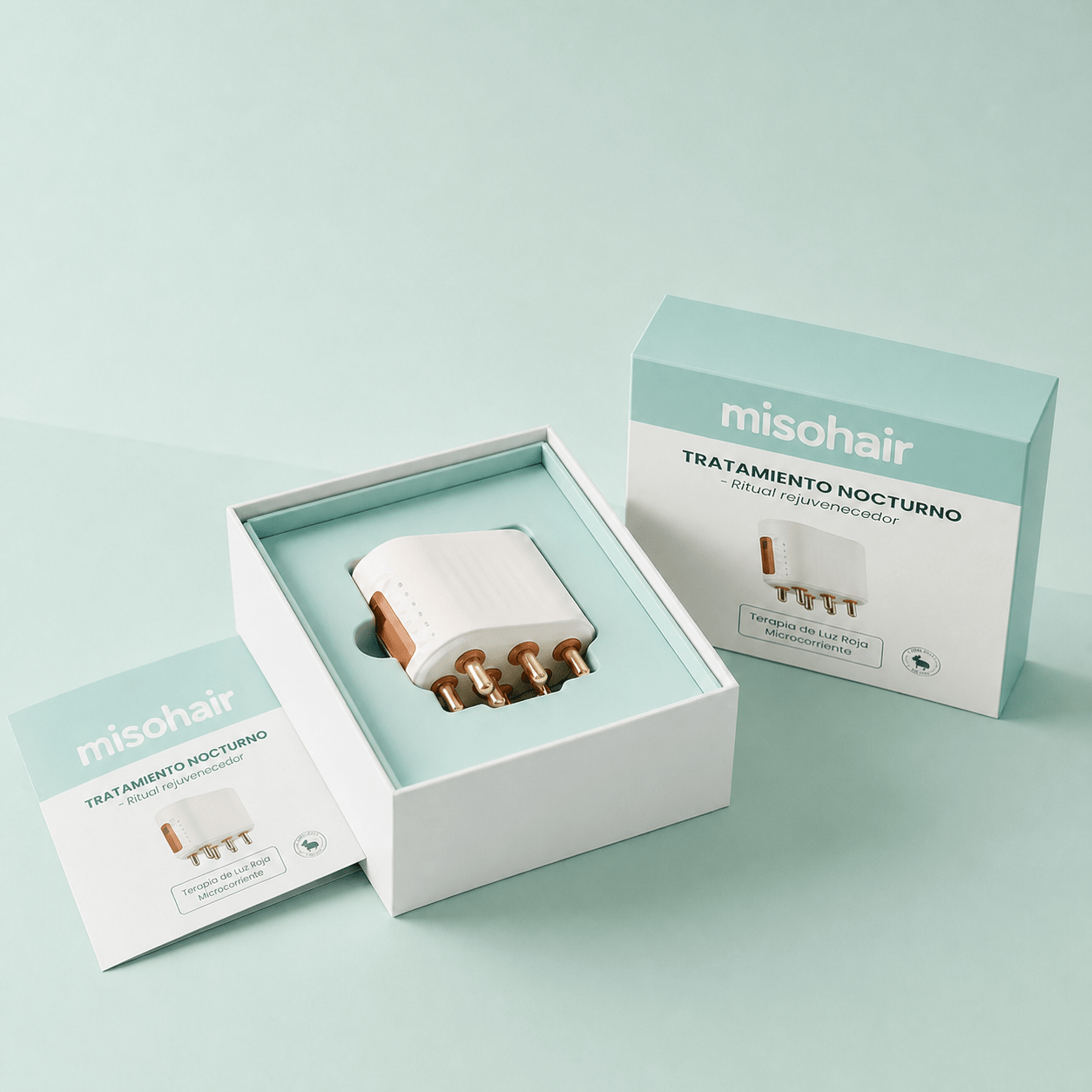 Microcorriente con Luz Roja Regenerativa - MISOHAIR