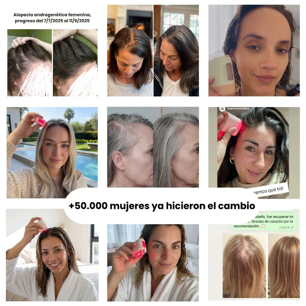 Microcorriente con Luz Roja Regenerativa - MISOHAIR